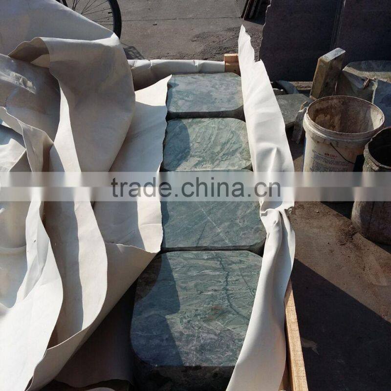 Stone Table Forest Green Table Garden Decoration Bench Marble Garden Bench
