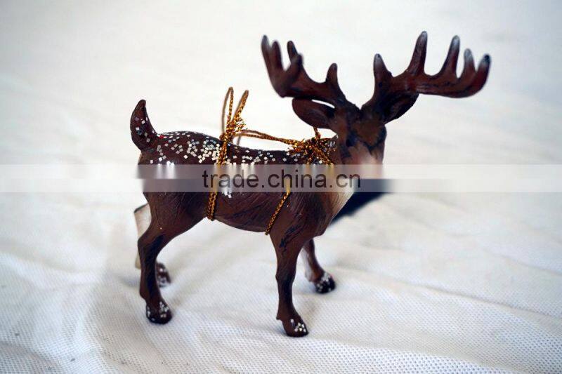 resin deer animal statue for home decor