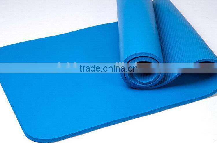 Enviromental washable bottom price nbr plank yoga mat