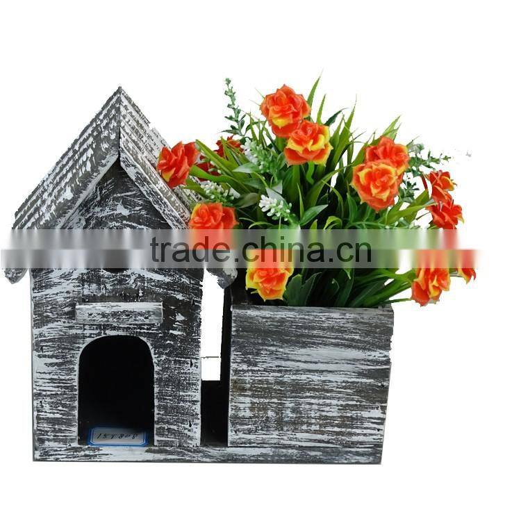 Wooden Planter Flower Pots Home Office Garden Wedding Decor