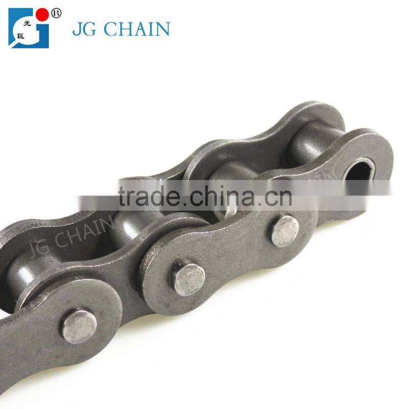 Zhejiang zhuji iso certified chain factory b series alloy steel machine parts roller chain drives
