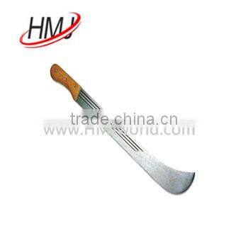 Plastic or wood handle sugar cane knife matchet