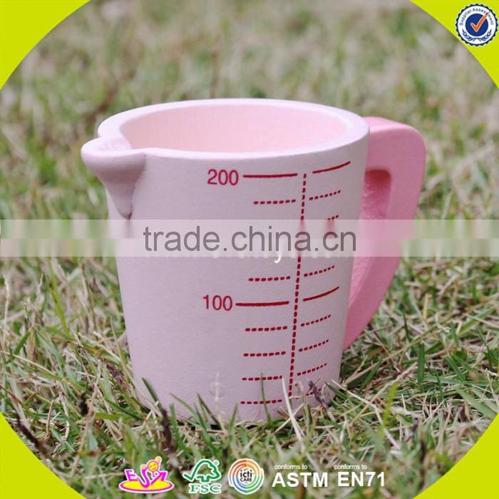 wholesale pretend play pink wooden kids baking set top fashion wooden kids baking set W10D013