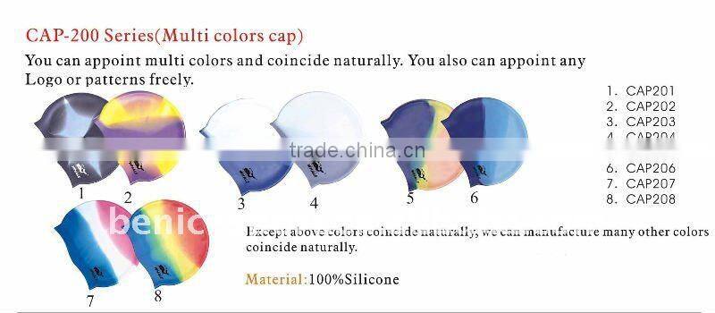 water proof swimming caps,flower swim cap,silicone swim cap