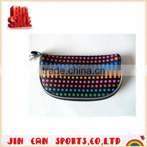 2014 Top quality neoprene glasses cute and fashion case