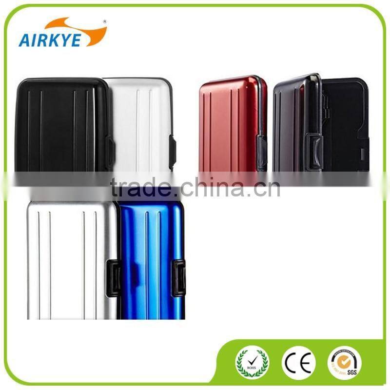 Aluminum business card holder