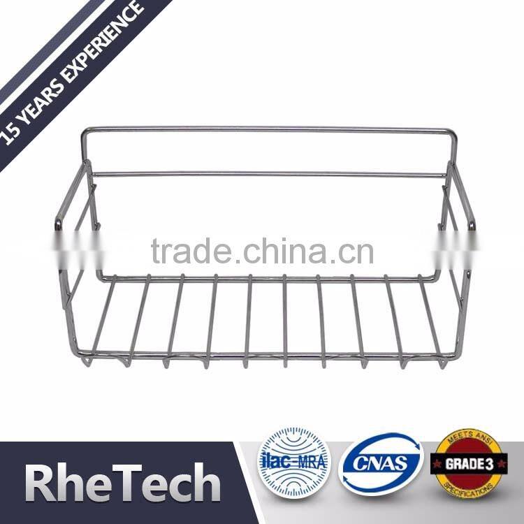 Stainless Steel Modern Home Hardware 3 Tier Wall Mounted Corner Shower Caddy