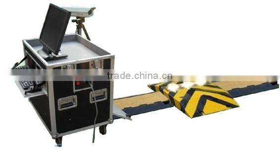 Portable under vehicle moveable inspection system