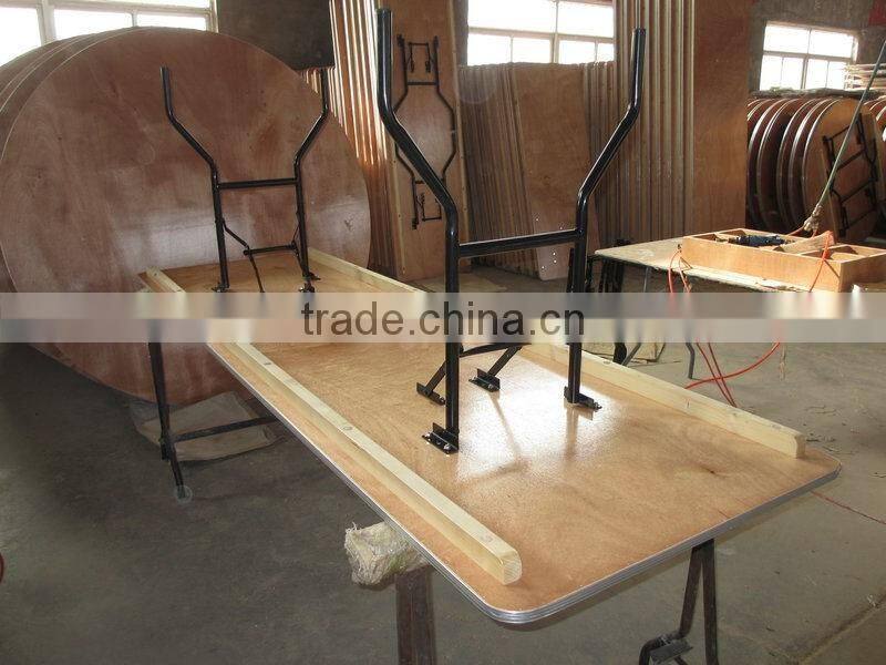 Used Modern Plywood Banquet Dia60" round folding table for sale