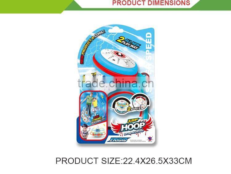 Interesting cartoon music light plastic spinning top toy