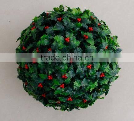 30CM Plastic Artificial Grass Ball/Topiary Ball/Hanging Grass Ball