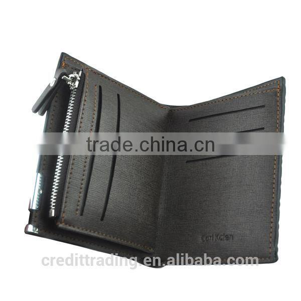 Leather men wallet wholesale