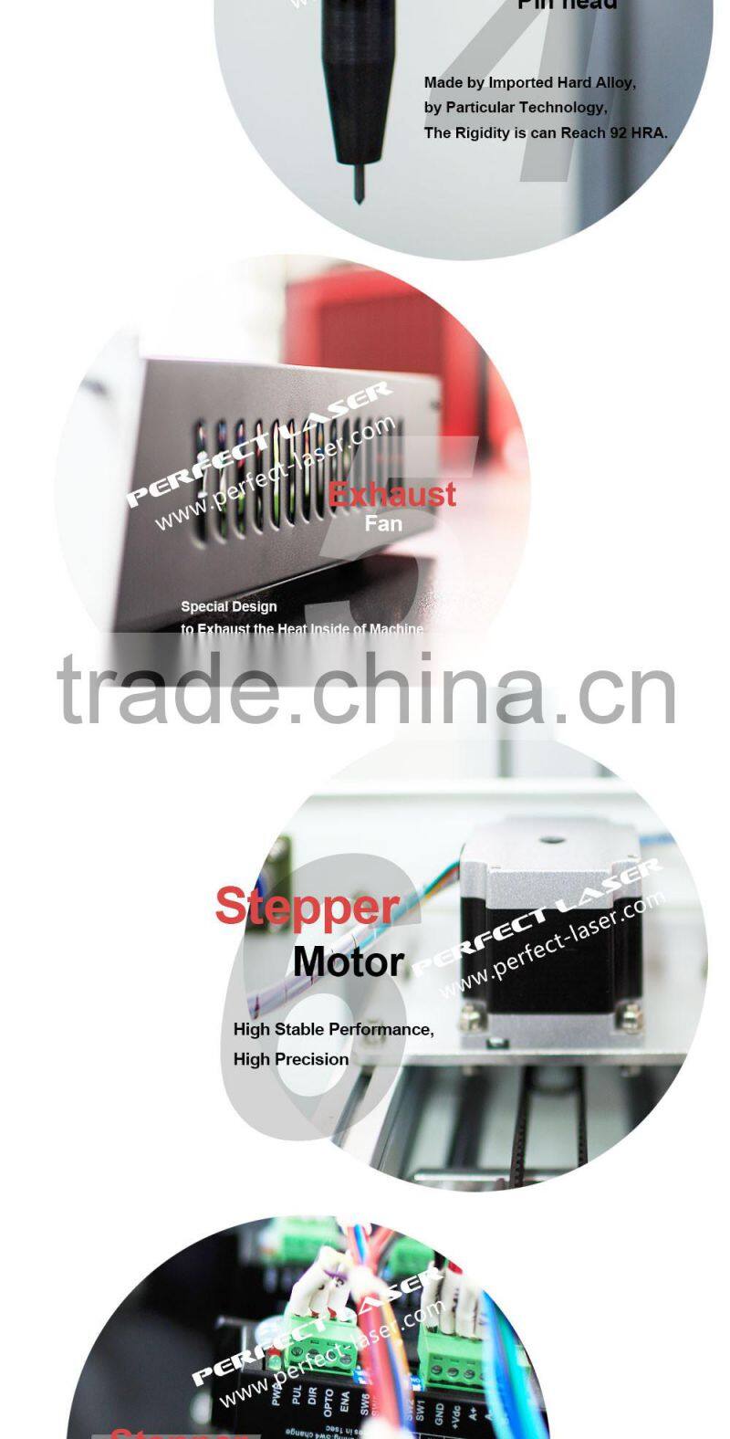 Hot Sale Dot Peen Pneumatic Marking Machine with Lowest Price from Perfect Laser