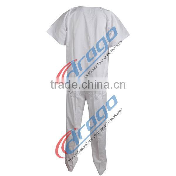 White nurse uniform for hospital