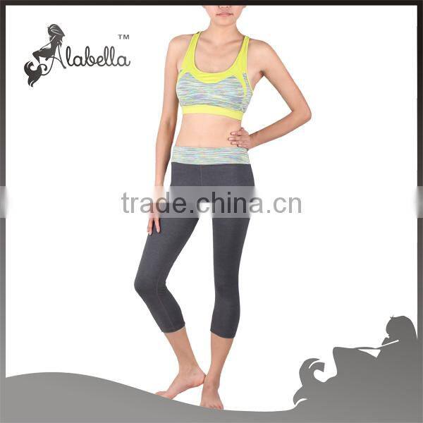 2015New Designs fashion yogawear sets for yogawear bras and pants