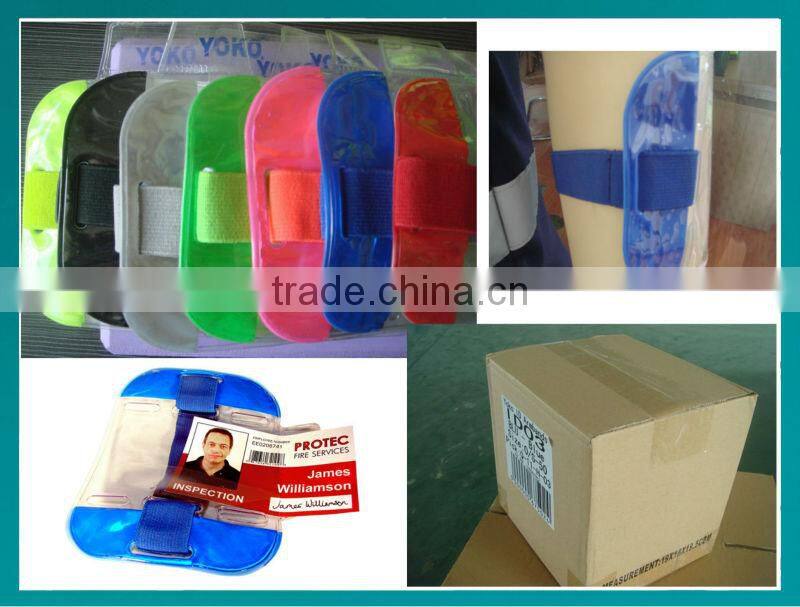 creative gifts clear soft plastic school ID card holder