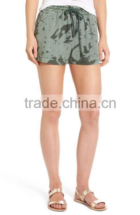 MGOO Factory Supplied Latest Design Women Shorts Custom Print Joggers Gym Wear Sporty Laid-back Pants