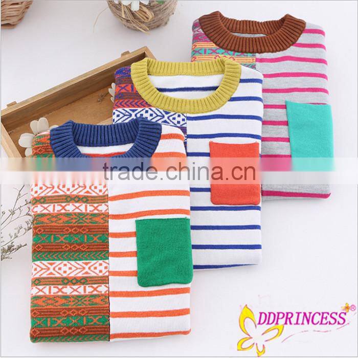 2015 factory wholesale of new design kids sweater