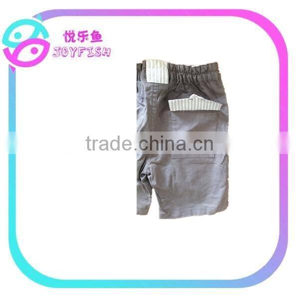 Linen/cotton good quality boy's shorts