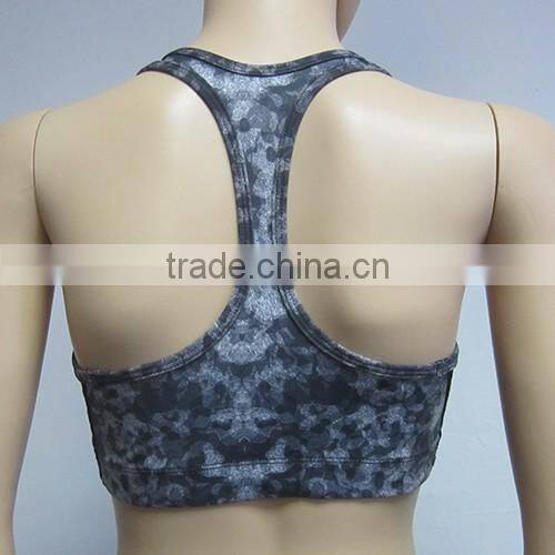 2016 Wholesale Cheap Women Tiger Sports Tube Bra Clothing Yoga Sexy Bra in Fitness