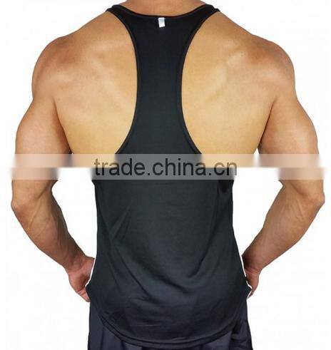 Latest gym fitness tank top safety vest dri fit tank top men custom
