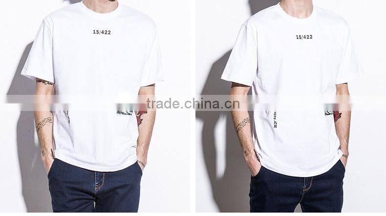 2017 summer fashion latest t shirts for boys dry fit t shirt with printing