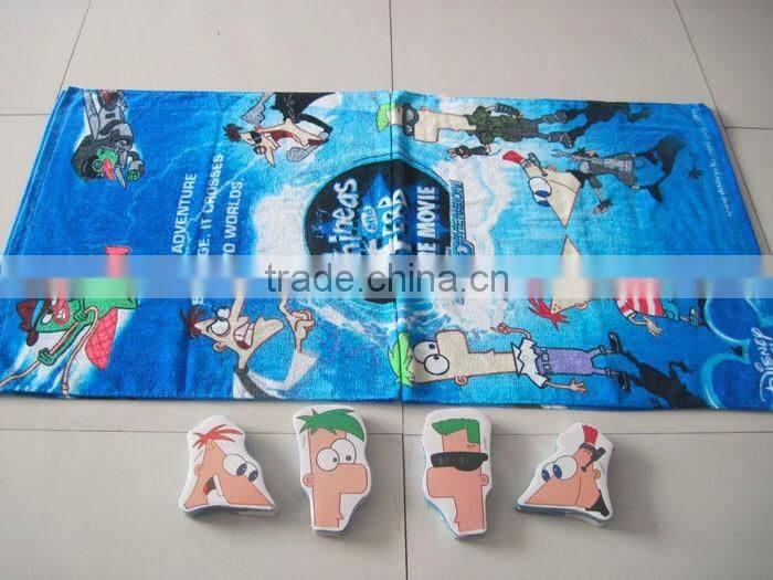 Custom magic compressed towel