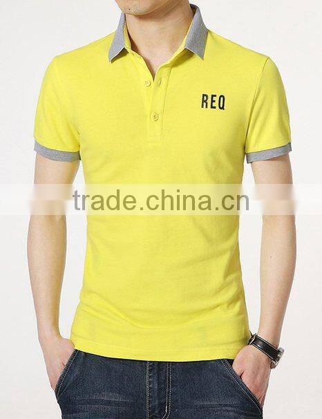Mens Custom Logo Mesh Fabric Polo Shirt tshirt