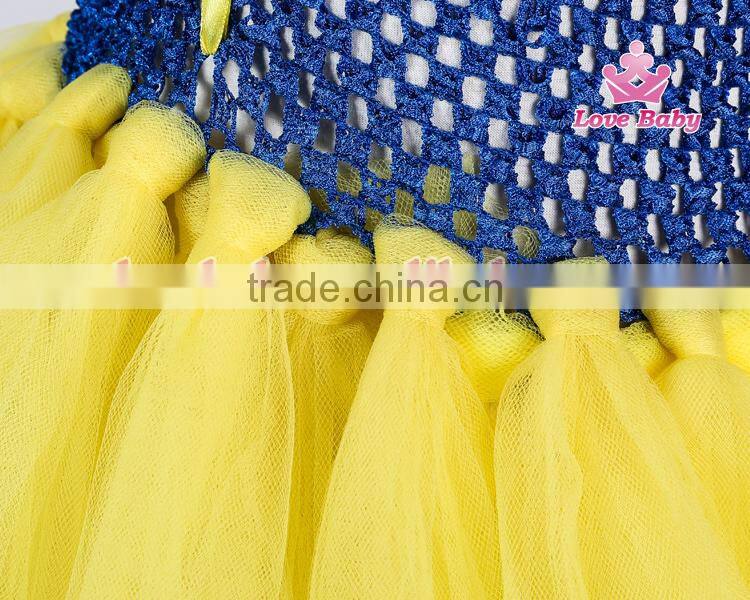 Lovebaby Kids Crochet Top Tutu Lined Tulle Children Dress LBLSX-FD4055A