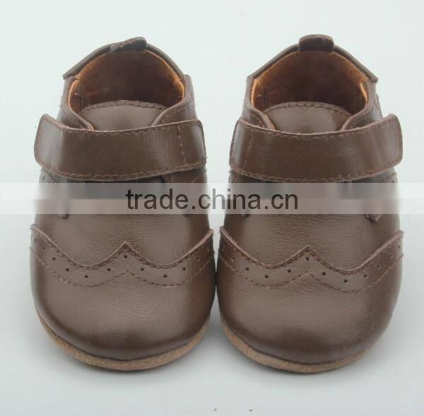 Hot selling China boy style fashion leather casual kids shoes wholesale