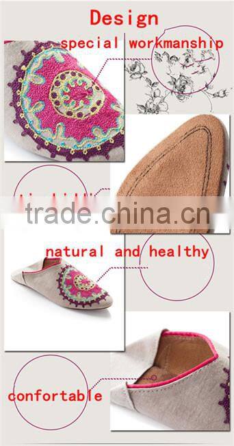 2014 new design fashionable indoor slipper