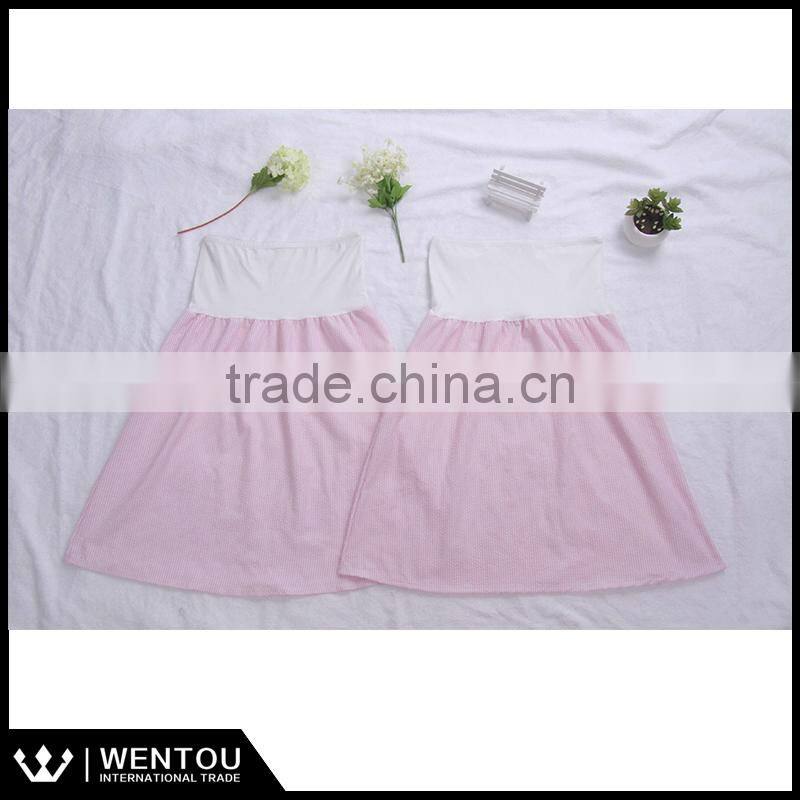 Monogrammed Seersucker Beach Coverup Dress