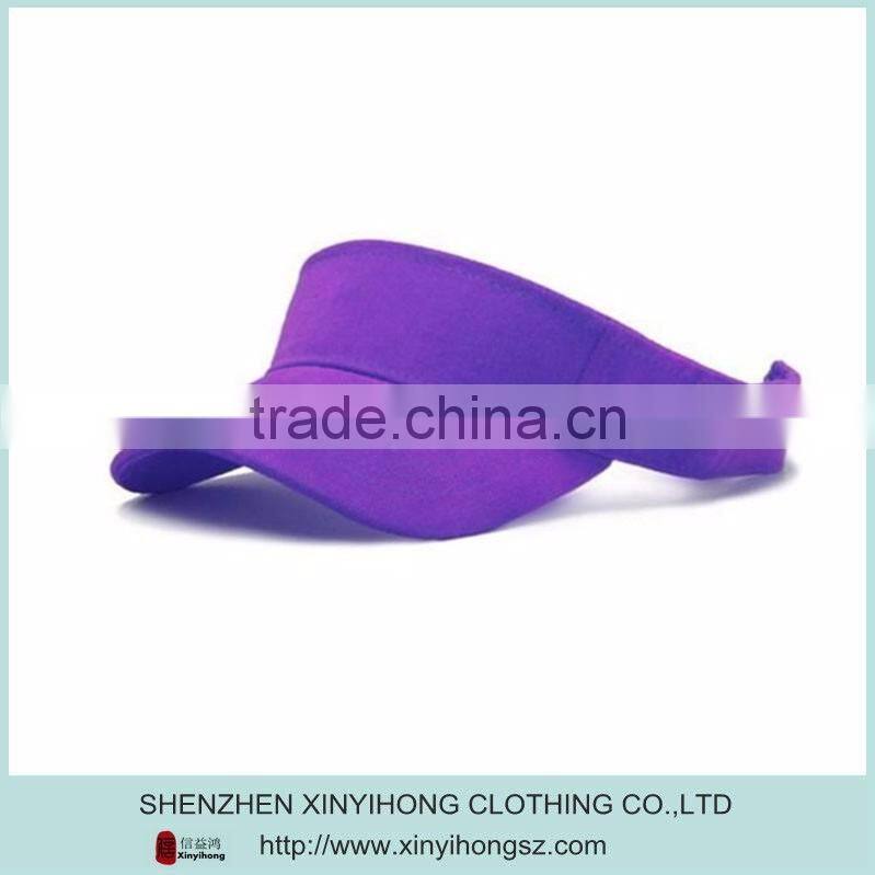 wholesale high quality golf sports caps visors for lady