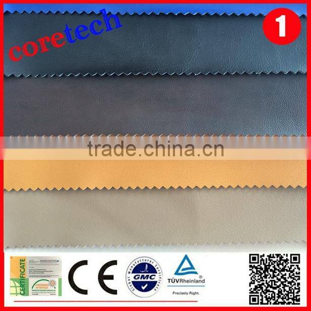Hot sale cheap customized 100% pu leather fabric manufacturers