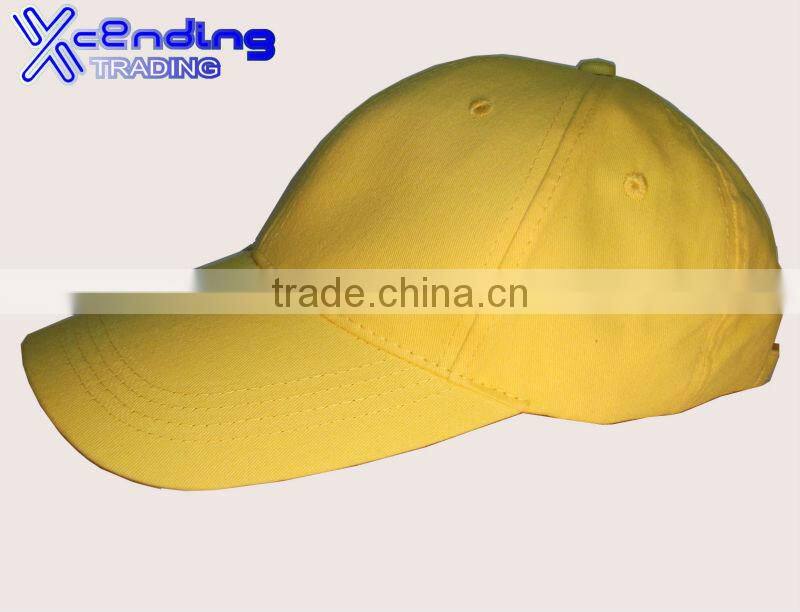 Plain cotton baseball caps 6 panel in ready stock