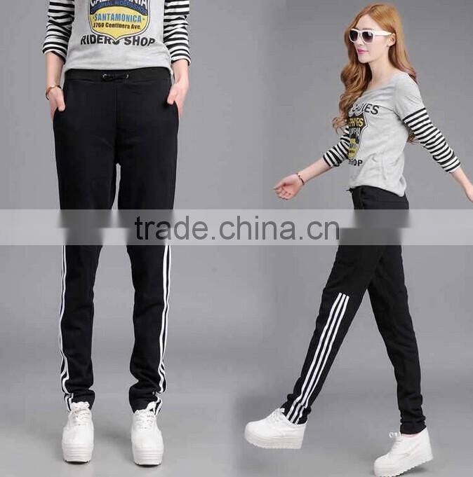 Wholesale Hot Sale Womens Sports Yoga Casual Harem Pants Girls Fashion Loose Trousers