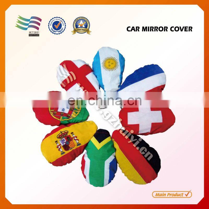 Custom Kuwait National Flag Car Mirror Cover