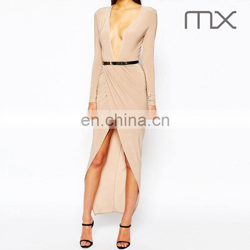 Latest design adult lady girls party dress tall tube women sexy maxi dress sexy short front long back wedding dress