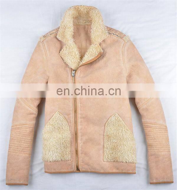 2017 new style men`s fashion with women half jacket