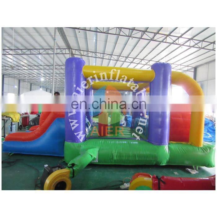 Colorfull design inflatable bouncy house / factory price vinyl inflatable castle for sale
