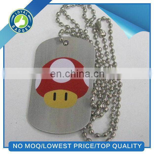 fashion cheap blank aluminium dog tag