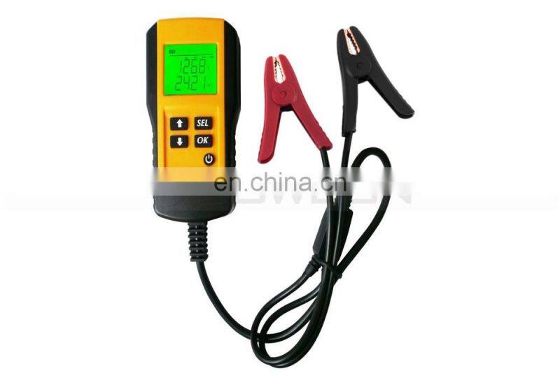 21.7 inch 3 Color LCD Backlit AE300 12V Car Digital Battery Analyzer