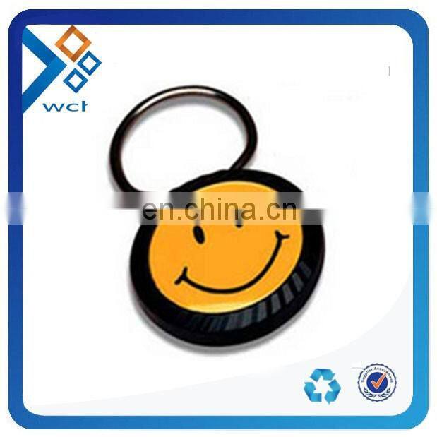 Eco-friendly Material Top Quality 3D Soft Rubber Keychain