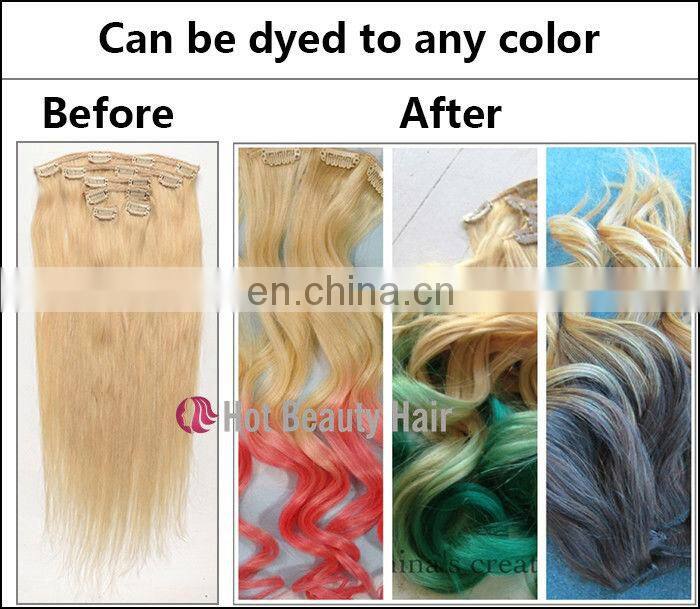 Clip On Hair Pieces Colored Hair Color 4 Clip In Extensions