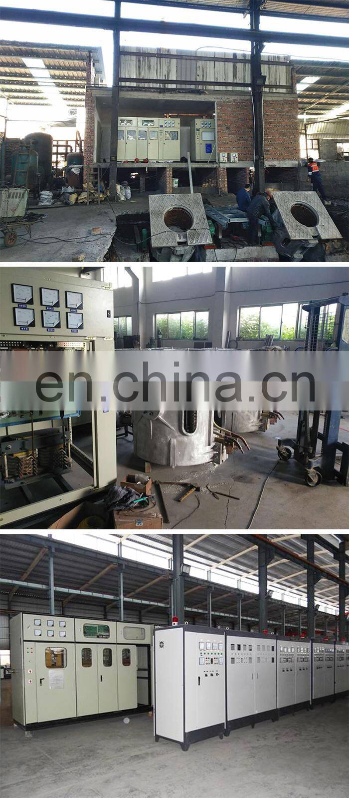 1800c 2t 5t induction heating furnace for iron steel