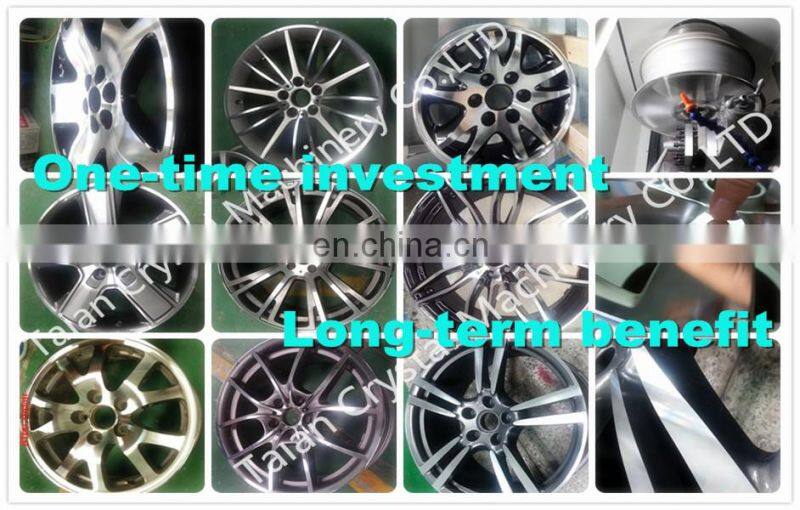 Rim polishing machine/ CNC lathe for alloy wheel repair AWR28H