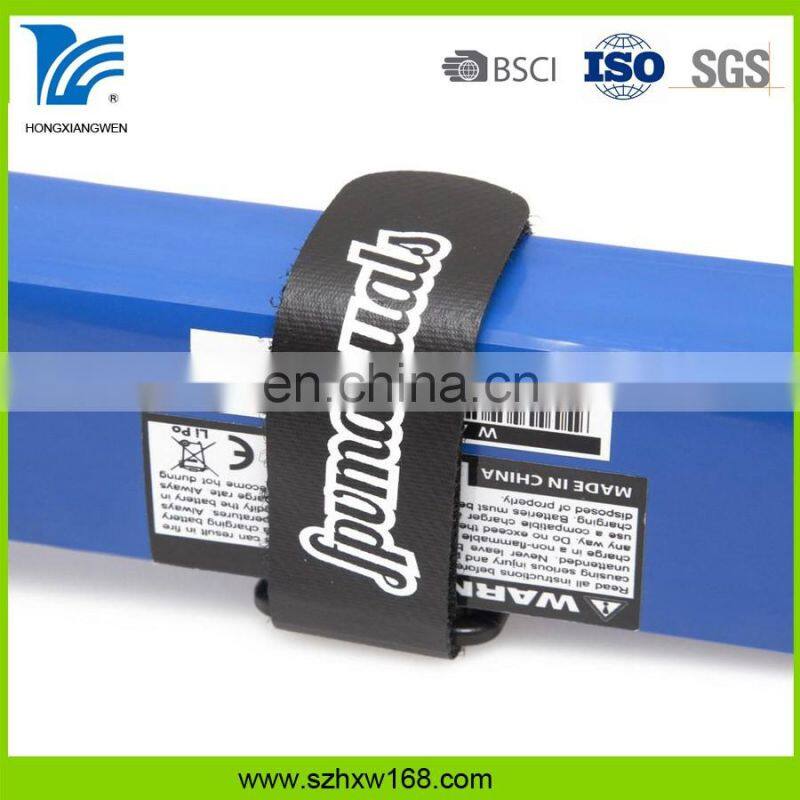 Reusable Double sided HOOK LOOP BATTERY STRAP