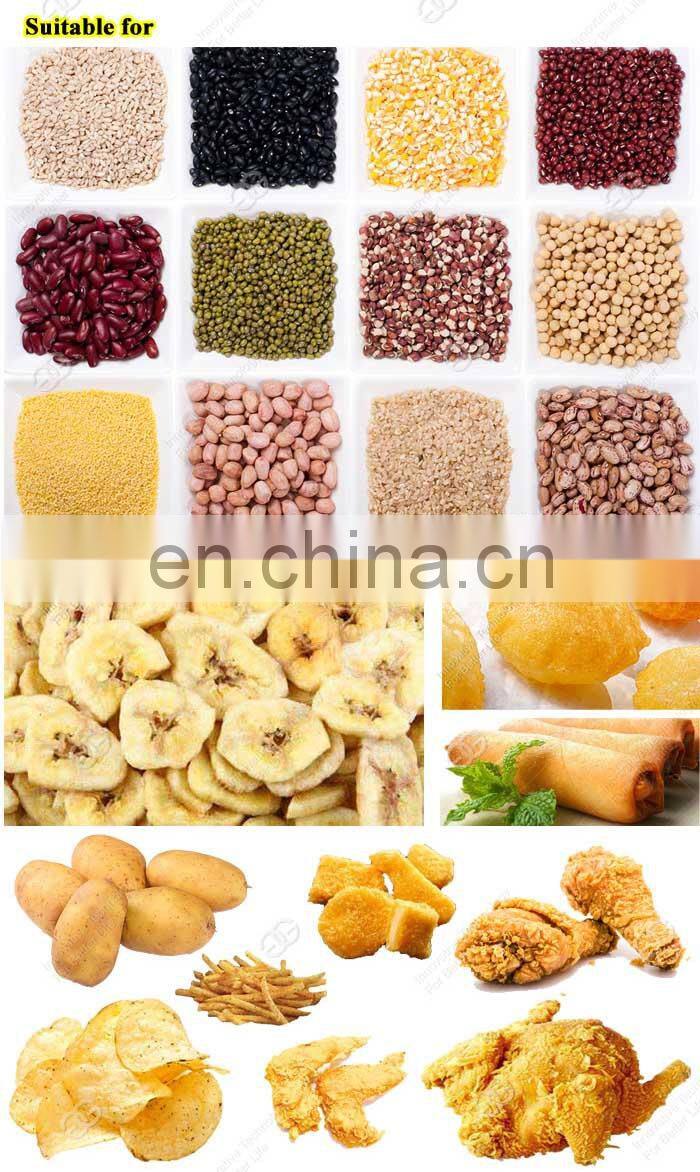 Batch Snacks Onion Groundnut Donuts Gas Fryer Semi-Automatic Potato Chips French Fries Making Machine For Sale