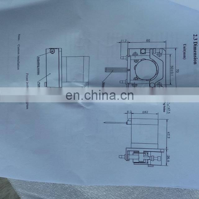 high quality low price micro peristaltic pump head