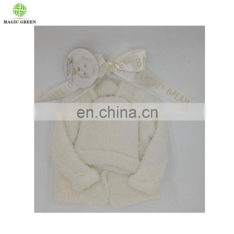 Barefoot Dreams super soft absorbent zero defect micro feather yarn knit fluffy baby kids women's men's bath robes